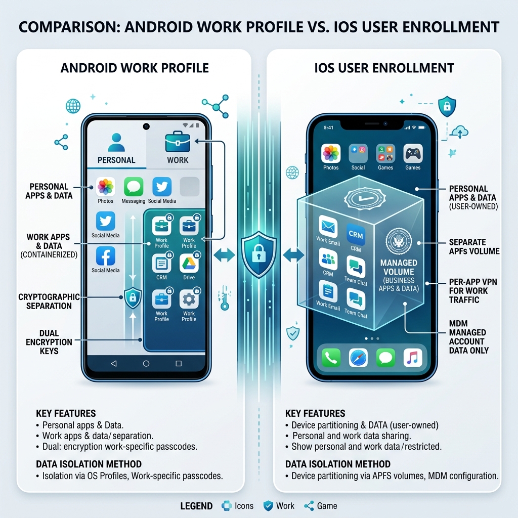 Mobile Data Separation